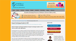 Desktop Screenshot of exportexchangeemails.enstella.com