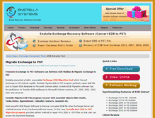 Tablet Screenshot of migrateexchangetopst.enstella.com